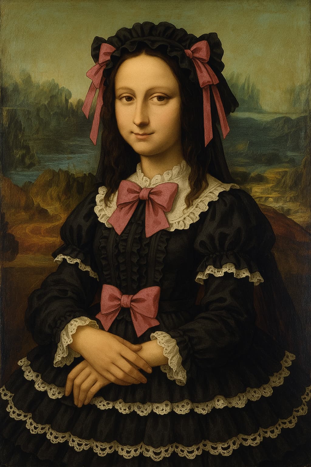 Portrait after image-to-image conversion with Imgedify AI Image Generator